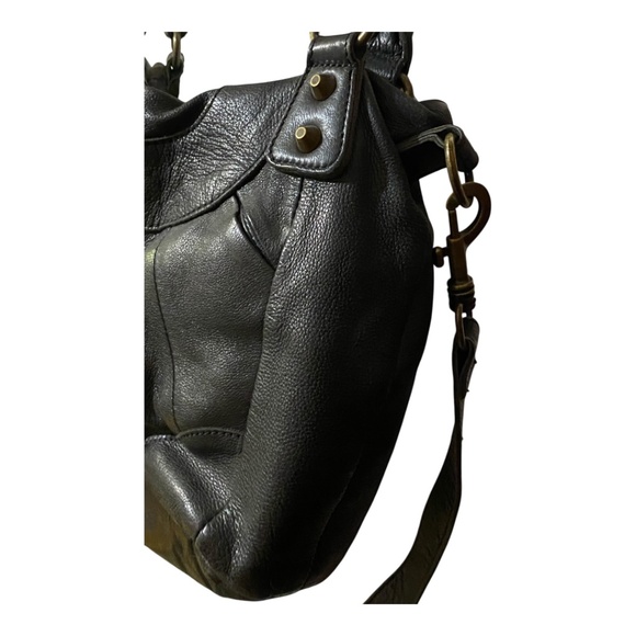 Liebeskind distressed leather shoulder bag/crossbody bag - Picture 6 of 16